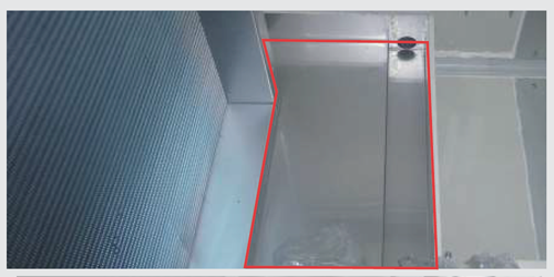格力组合式空调器接水盘实拍